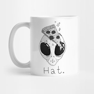 Alien Pizza Hat Mug